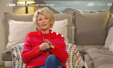 En intimité avec Sophie Davant dans son refuge secret 50 inside TF1