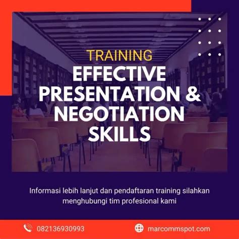 Pelatihan Effective Presentation And Negotiation Skills Semacam