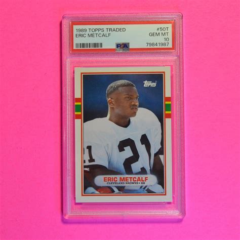 Eric Metcalf Topps Traded T Base Psa Price Guide Sports