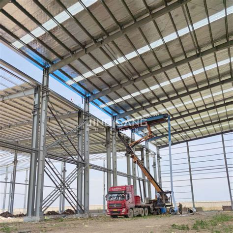 Industrial Gable Frame Large Span Steel Structure Construction For