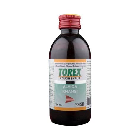 Torex Cough Syrup 100 Ml At Best Price In Mumbai Id 13880186730