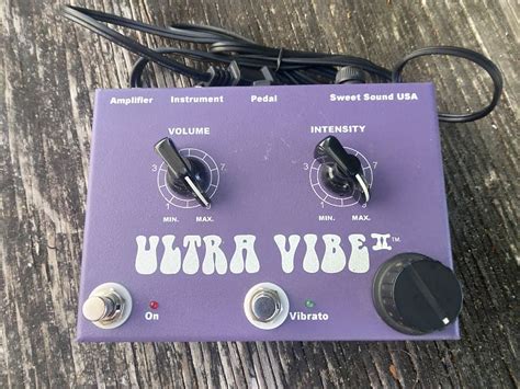 Sweet Sound Ultra Vibe II Univibe Vibrato Vibe Pedal THE BEST Reverb