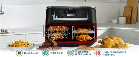 Ninja Af400uk Air Fryer Racks Set Specifically Made For 95l Ninja