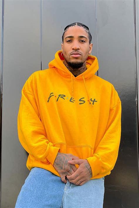 Fresh Hoodie Yellow Fashion Nova Mens Graphic Tees Fashion Nova