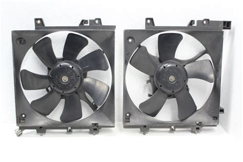 Subaru Wrx Sti Radiator Cooling Fans Assembly Set Lh Rh Oem