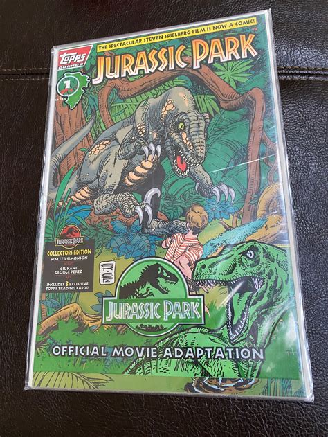 1993 Topps Jurassic Park Comic Book Vol 1 No 1 Etsy