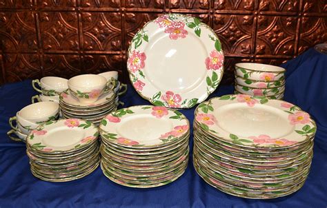 Franciscan Desert Rose Dinnerware Set 70 Piece Franciscan Etsy