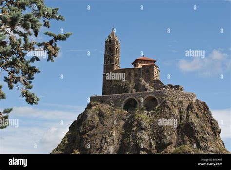 Chapelle St Michel D Aiguilhe Le Puy En Velay Auvergne Haute Loire