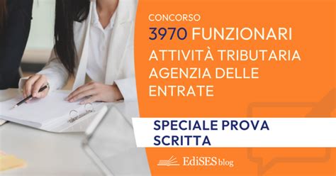 Prova Scritta Concorso Funzionari Pubblicit Immobiliare