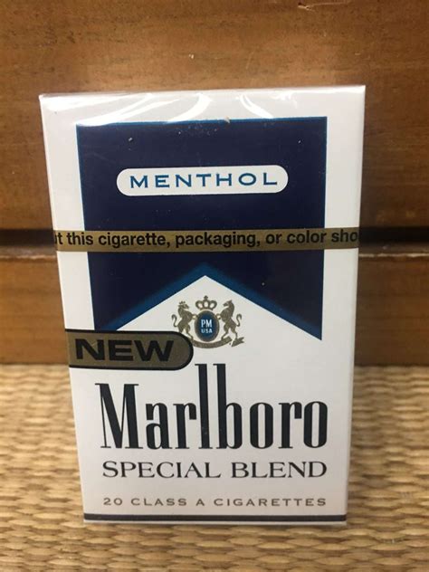 Marlboro Special Blend Menthol Cigarette Hard Pack Danly S Vintage