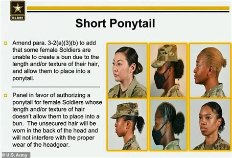 Are Ponytails Allowed In The Army A Glimpse Into Military Hair Regulations