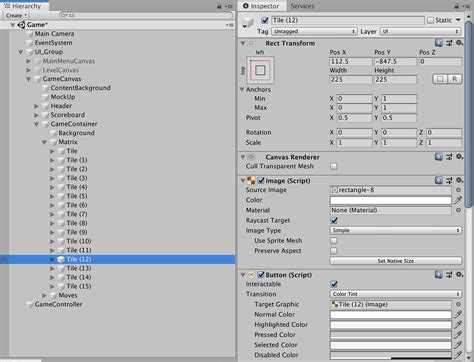 Cannot Get Local Position Of Rect Transform In A Canvas Unity Engine