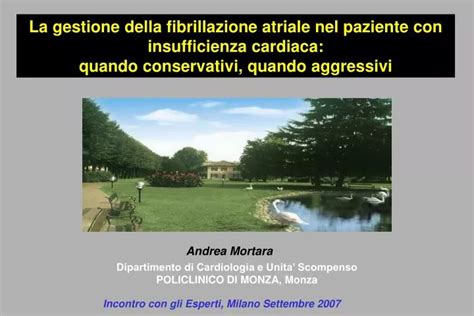 Ppt La Gestione Della Fibrillazione Atriale Nel Paziente Con