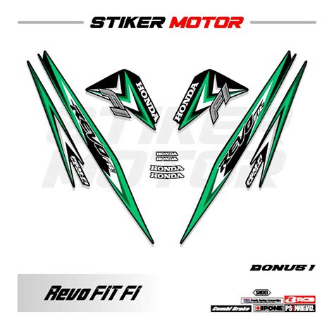 Jual Rf Striping Stiker Honda Revo Fit Fi Wave I Motif Thailook