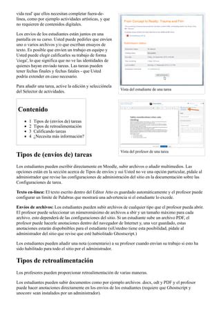 Actividad De Tarea Moodledocs Pdf