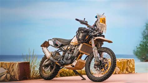 Royal Enfield Himalayan Modified For Rally