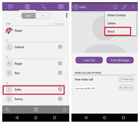 How To Block Or Unblock People On Android Viber