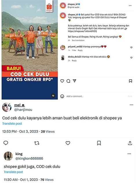 Inovasi Shopee Metode Cod Cek Dulu Baru Bayar Jawab Permintaan Masyarakat Indonesia