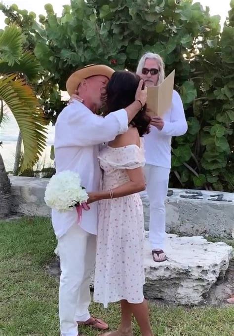 Bruce Willis Seen Kissing His Wife Emma In Touching Video For Wedding