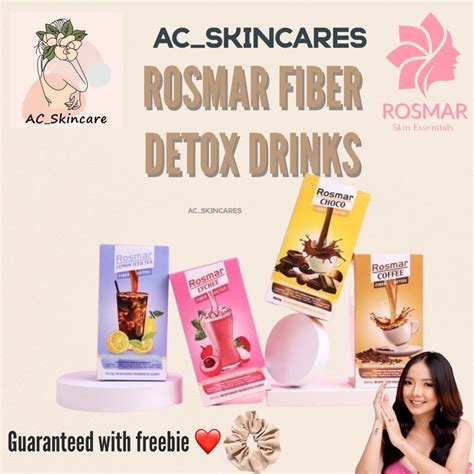 ROSMAR TAN DETOX DRINKS -ONHAND WITH FREEBIES | Shopee Philippines