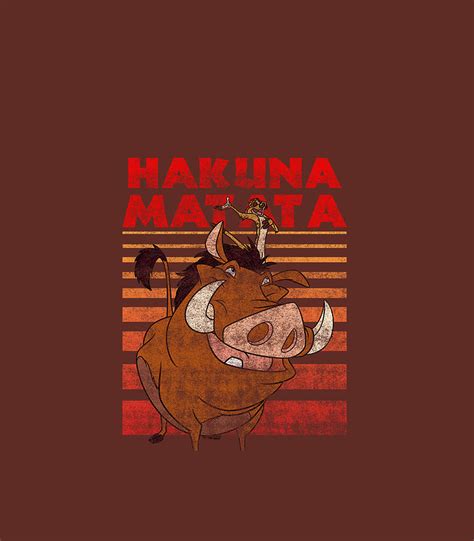 Disney Lion King Timon Pumbaa Hakuna Matata Digital Art By Jothaw Chris