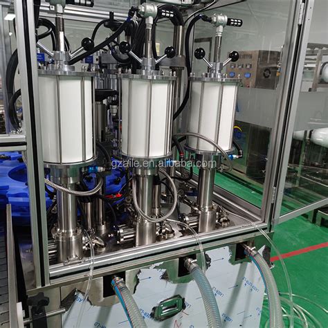 Automatic Bag On Valve Aerosol Spray Production Line Liquid Gas Filling