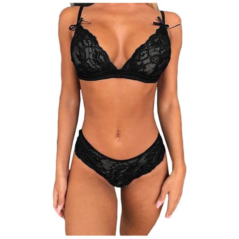 Zuwimk Women S Exotic Lingerie Sets Women S Mesh Underwire Lingerie Set