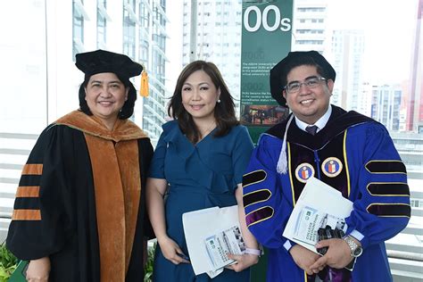 Jacqueline Ann C Alegre Tan At The 59th Recognition Rites Of Dlsu