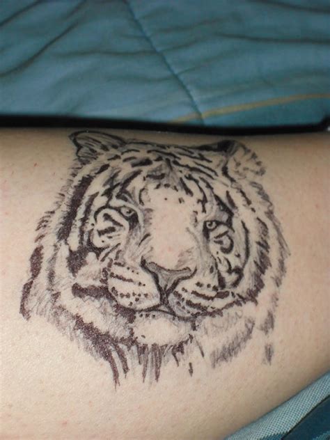 Tiger Tattoo Flash By Leetah21 On Deviantart