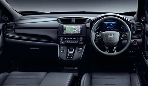 Honda Pitches Japan A New Range Topping Cr V Black Edition Carscoops