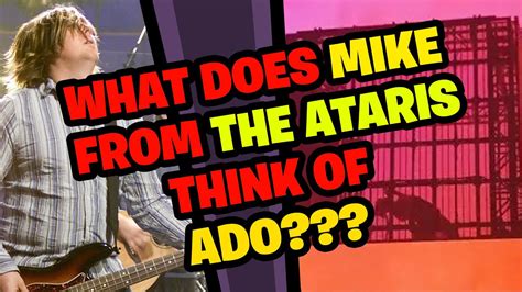 MIKE DAVENPORT From THE ATARIS Reacts To ADO YouTube