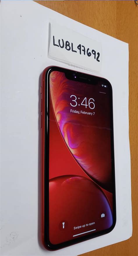 Apple IPhone Xr T Mobile Red 64GB A1984 LUBL47692 Swappa