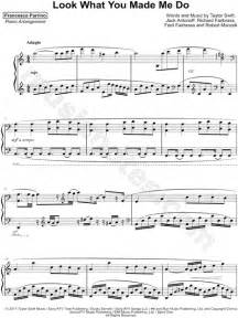 Francesco Parrino Look What You Made Me Do Sheet Music Piano Solo