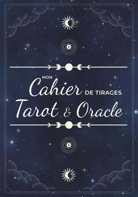 Buy Mon Cahier de Tirages Tarot Oracle Cahier de suivi à remplir au