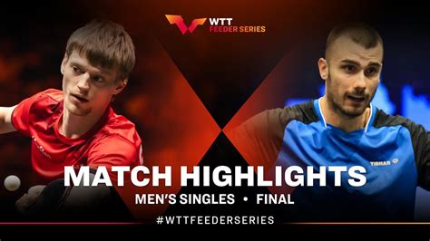 Anders Lind Vs Tomislav Pucar MS Final WTT Feeder Prishtina 2024