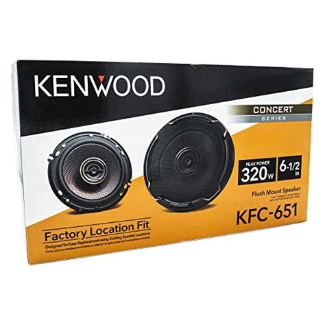 Snapklik Kenwood KFC 651 Concert Series Car Speakers