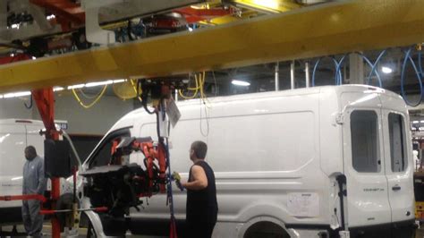 Ford rolls out Transit van at Claycomo plant