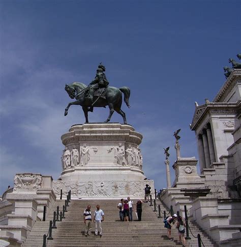 Victor Emmanuel Ii Monument Equestrian Statue A Photo On Flickriver