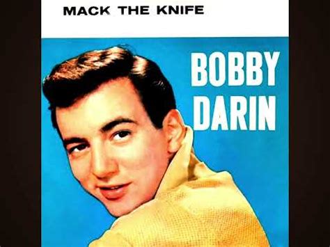 Bobby Darin Mack The Knife Youtube