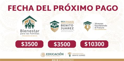 ≫ Pagos Dobles Becas Benito Juárez Universidad Monto De 10 Mil 300 Pesos ¡consulta La Fecha De