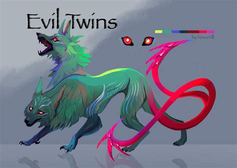 Closed Evil Twins By Xenozxlll On Deviantart