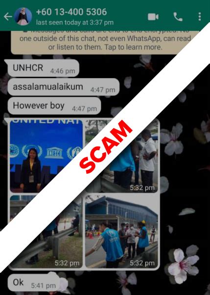 Beware Of Scams A Man Going By Names Of Osman Michael Or Bo Bo Selai