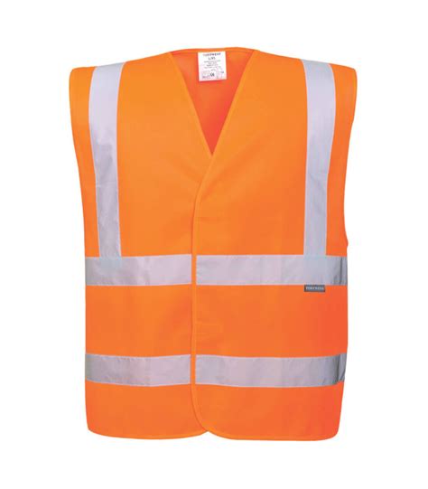 Vest Eco Haute Visibilit Pack De De Travail Orange Portwest