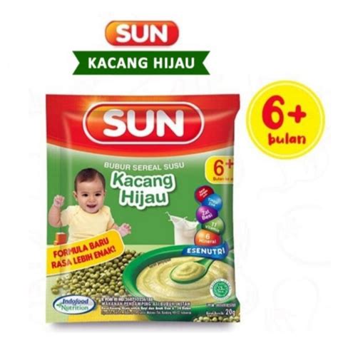 Jual SUN Bubur Sereal Susu Kemasan 20 Gram Renceng Harga Tertera 1