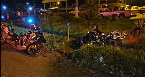 Acidente Envolvendo Carro E Motos Deixa Feridos Na PR 182 PP News FB