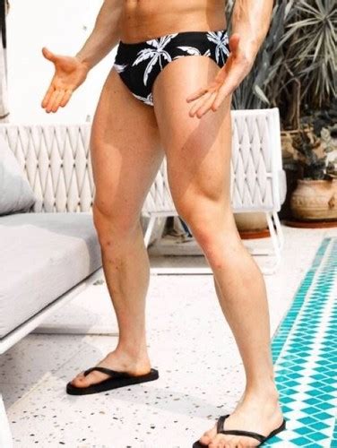 New Men S Sexy Black Palm Low Rise Bikini Swim Brief W Contoured Pouch Gay Ebay