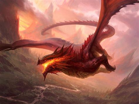 Pin By Hoir Hiero On Arts Mtg Dragon Art Fantasy Creatures Art