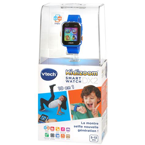 Vtech Montre Digitale Kidizoom Smartwatch Connect Dx2 Bleue