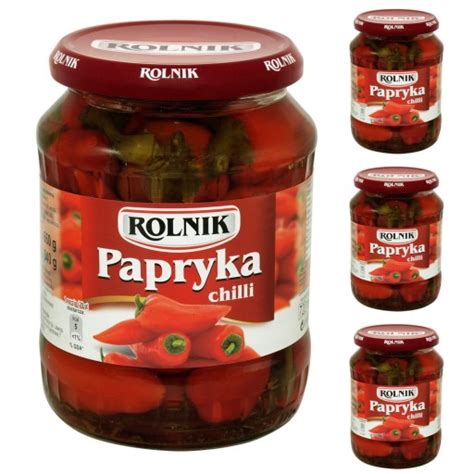 Rolnik Papryka Chilli W Gierska Marynowana X Ml Allegro Pl