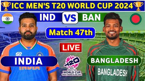 Bangladesh Vs India Th Match Ban Vs Ind Th T Live Score